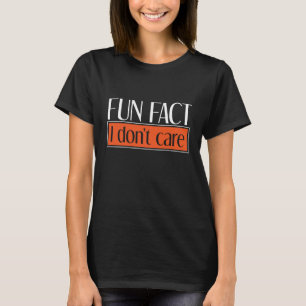 Sarcastic Person Irony Fun Fakt, dass ich keine Pf T-Shirt