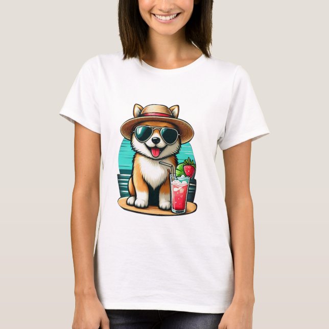 Sarcastic und Funny Dog T-Shirt (Vorderseite)