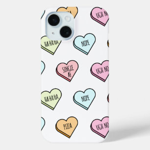 Sarcastic Valentine's Candy Heart Pattern Case-Mate iPhone Hülle