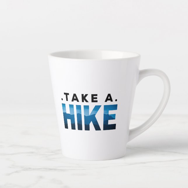 Sarcastic wandern , Wandergeschenk für Hiker, Hik Milchtasse (Rechts)