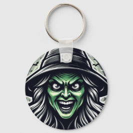 SarcasticWitchFace Schlüsselanhänger