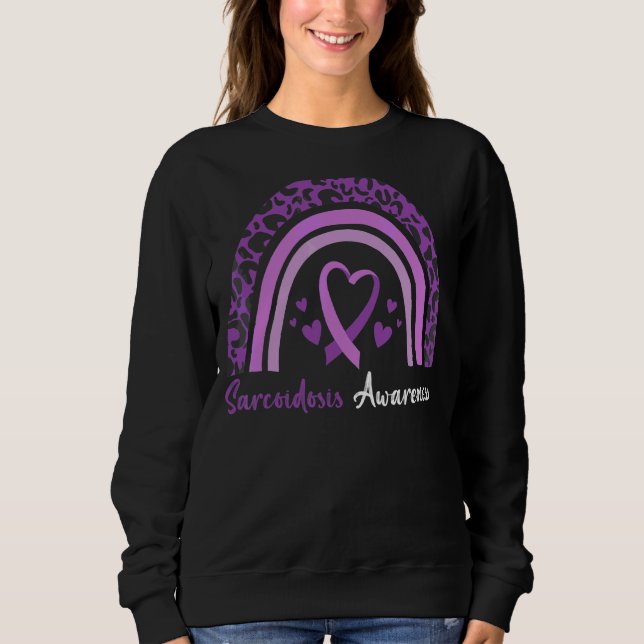 Sarcoidose Awareness Monat 1 Sweatshirt (Vorderseite)