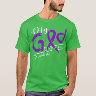 Sarcoidose Bewusstsein mein Gott ist in diesem F T-Shirt