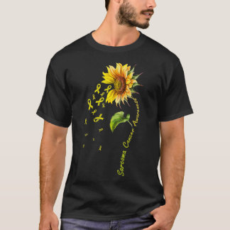 Sarcoma Awareness Sunflower T-Shirt