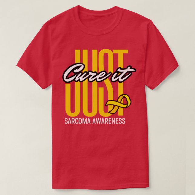 Sarcoma awareness T-Shirt (Design vorne)