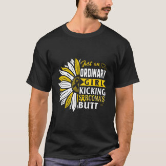 Sarcoma Cancer Awareness Just Ordinary Warrior T-Shirt