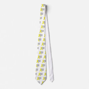 Sarcoma Cancer Awareness Ribbon Krawatte