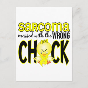 Sarcoma hat sich mit dem falschen Schwanz ausgespr Postkarte