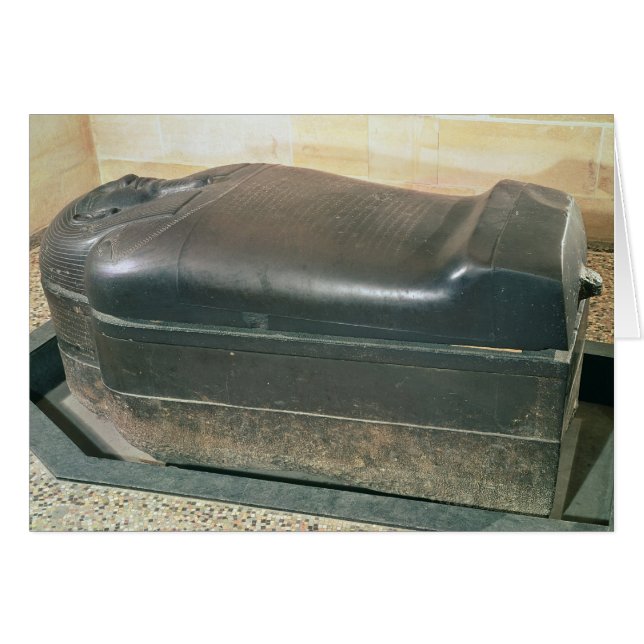 Sarcophage d'Eshmunazar, roi de Sidon (Devant horizontal)