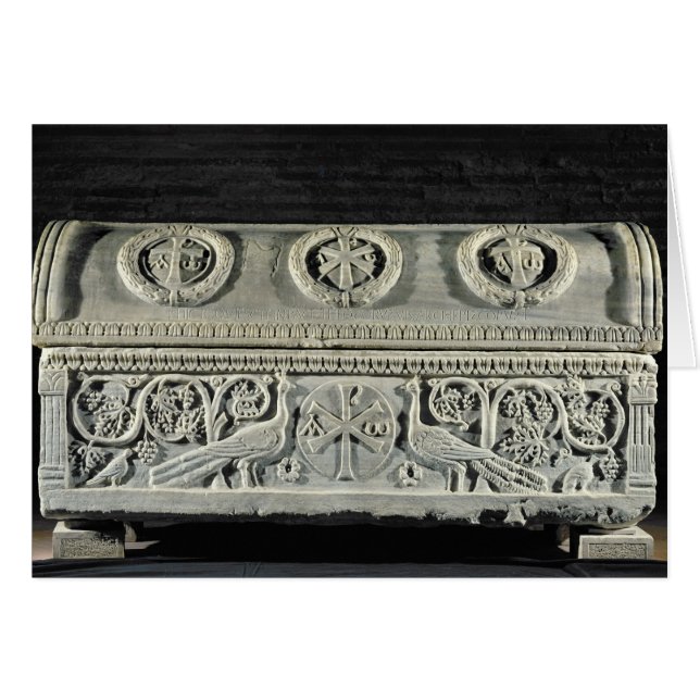 Sarcophage d'évêque Theodore (Devant horizontal)