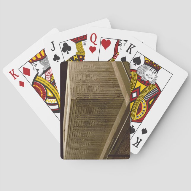 Sarcophagus from Abu Roach (limestone) (see also 3 Spielkarten (Rückseite)