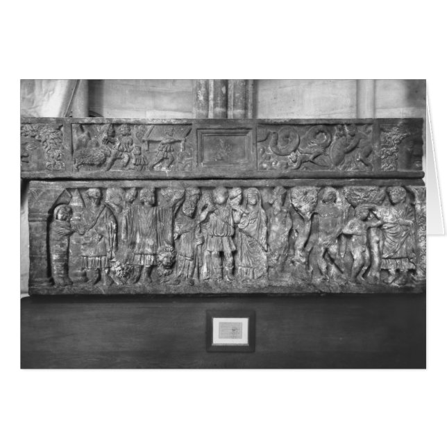 Sarcophagus von St. Quitterie (Vorderseite (Horizontal))