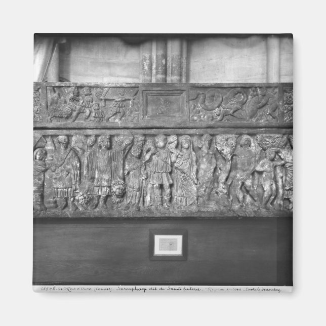 Sarcophagus von St. Quitterie Magnet (Vorne)