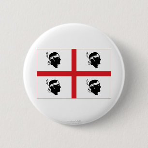 Sardegna Flagge Button