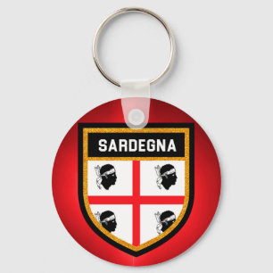 Sardegna Flagge Schlüsselanhänger