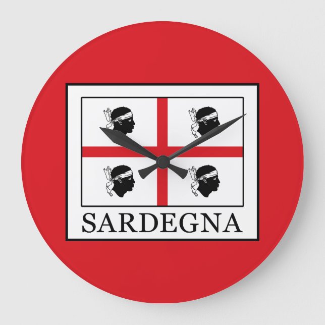 Sardegna Große Wanduhr (Vorderseite)