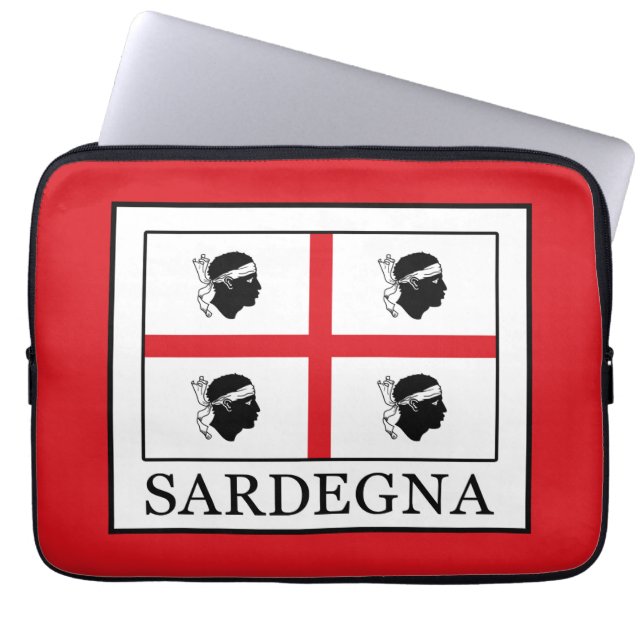 Sardegna Laptopschutzhülle (Vorderseite)
