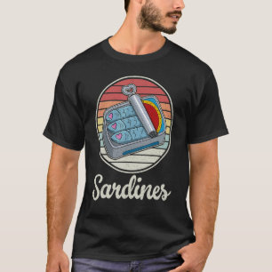 Sardellen-Anchovis-Fischgerichte Dosenfisch Küche T-Shirt