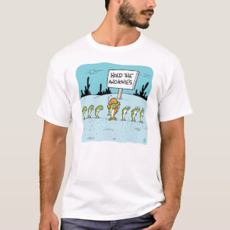 Sardellen-Cartoon T-Shirt