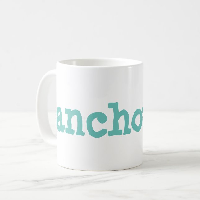 Sardellen Kaffeetasse (Vorderseite Links)
