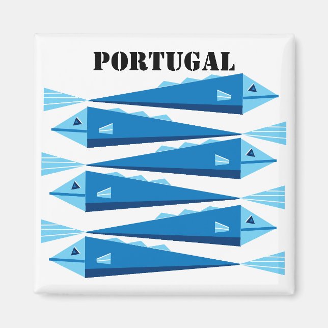 Sardinas Portugal Magnet (Vorne)