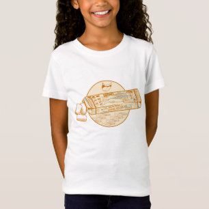 Sardine-aromatisierter Kaugummi T-Shirt
