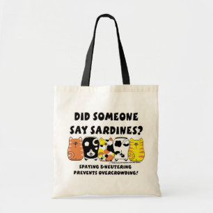 Sardine Cats Tragetasche