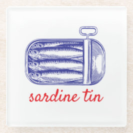 Sardine Glasuntersetzer