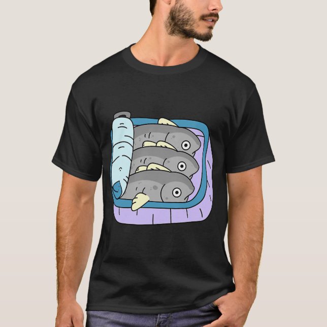 Sardinen in der Dose T-Shirt (Vorderseite)