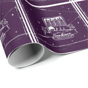 Sardinen in einer Zinn gestört Geschenkpapier