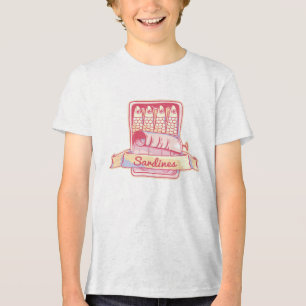 Sardinen in Zinn Tri-Blend Shirt