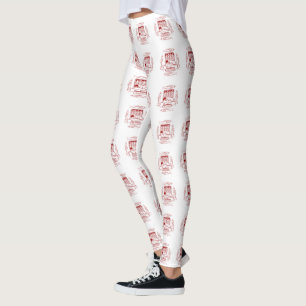 Sardinen Pop Art Leggings