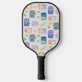 Sardinen und Zitronen Pickleball Schläger