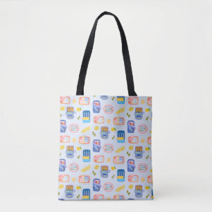 Sardinen und Zitronen Tasche
