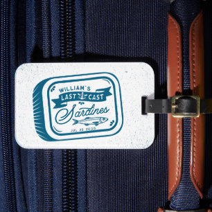 Sardinenfischen Junggesellenabschied Vintage-Nauti Gepäckanhänger