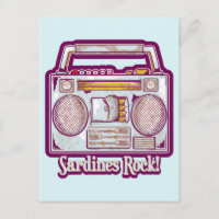 Sardines Rock Funny 80's Stereo