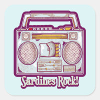 Sardines Rock Funny 80's Stereo