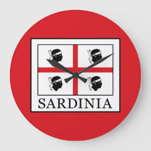 Sardinia Große Wanduhr