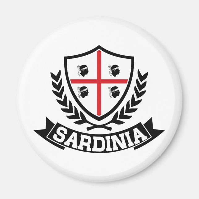 Sardinia Italia Magnet (Vorne)