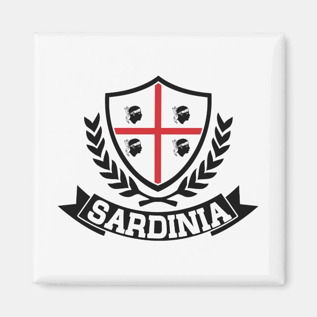Sardinia Italia Magnet (Vorne)