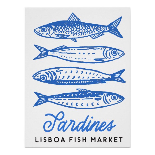 Sardinien Art Poster (Vorderseite)