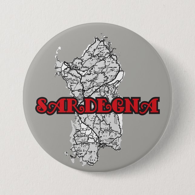Sardinien Button (Vorderseite)