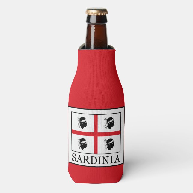 Sardinien Flaschenkühler (Flaschenvorderseite)