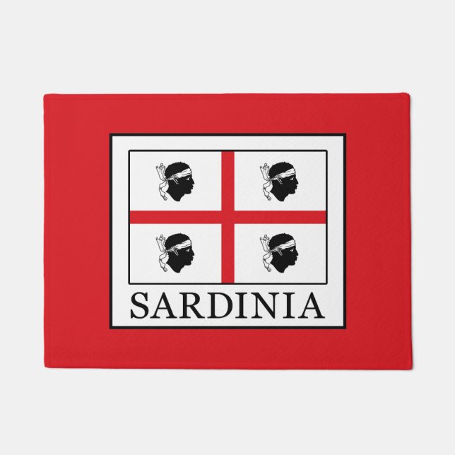 Sardinien Fußmatte (Vorderseite)