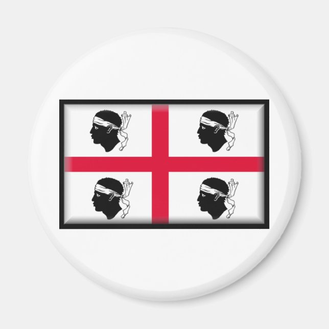 Sardinien-Italien Magnet (Vorne)