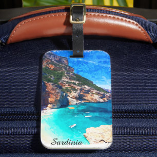 Sardinien Italien Mittelmeer Landschaft Gepäckanhänger