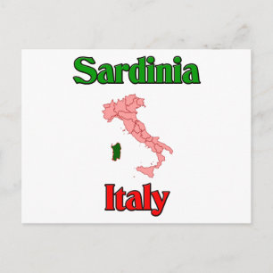 Sardinien Italien Postkarte