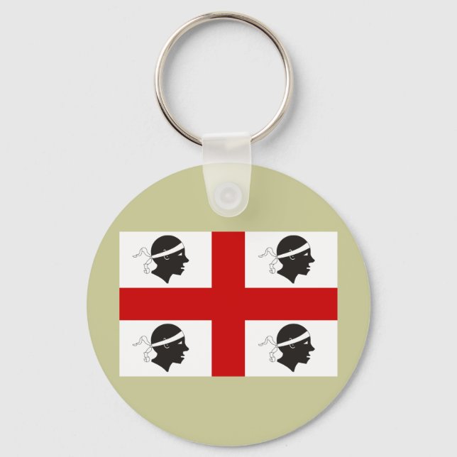 Sardinien, Italien Schlüsselanhänger (Vorderseite)