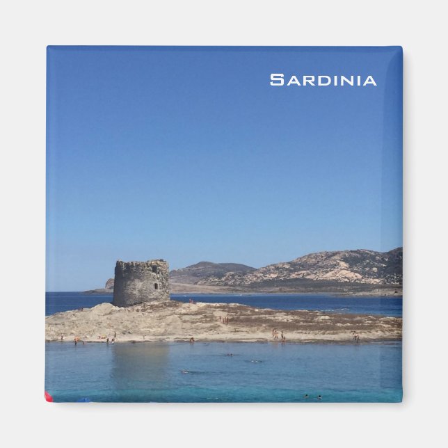 Sardinien Magnet (Vorne)