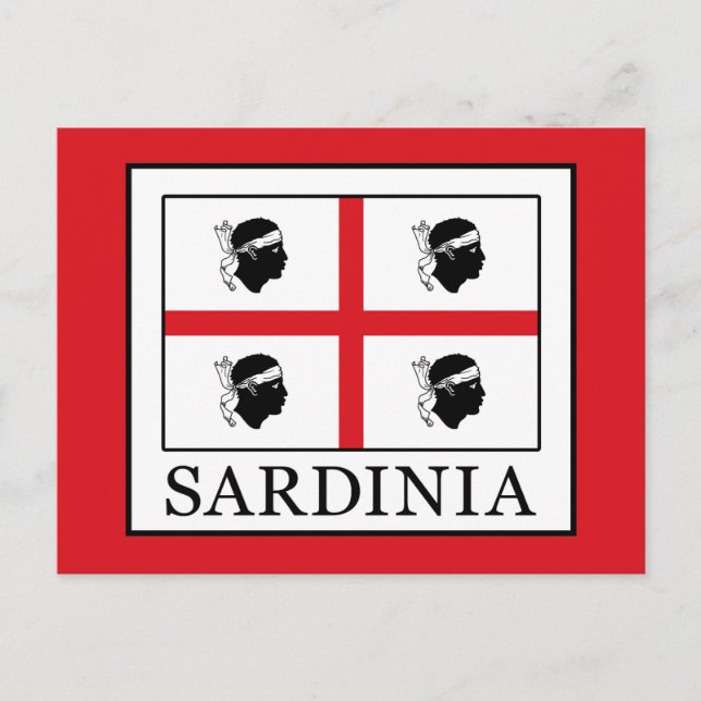 Sardinien Postkarte (Vorderseite)